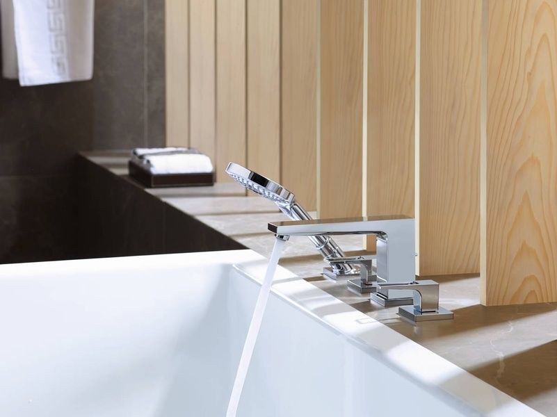 Змішувач на край ванни на 4 отвори HANSGROHE METROPOL 74552000 800004214 фото