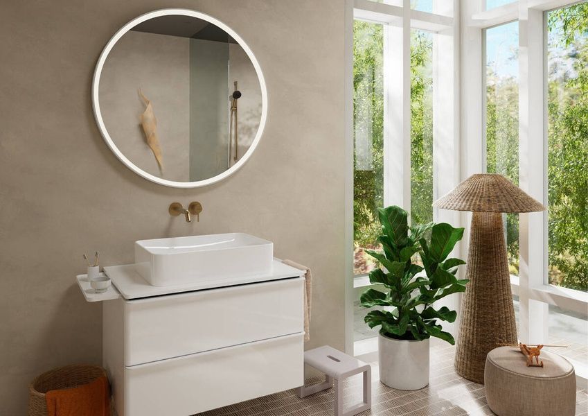 Змішувач для раковини прихованого монтажу HANSGROHE TECTURIS S 73351140, бронза сатин 93301 фото