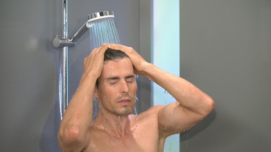 Душовий набір HANSGROHE CROMETTA 26534400, хром з білим 89165 фото
