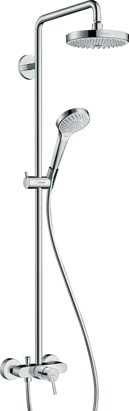 Душова система HANSGROHE CROMA SELECT 27255400, хром з білим 46417 фото