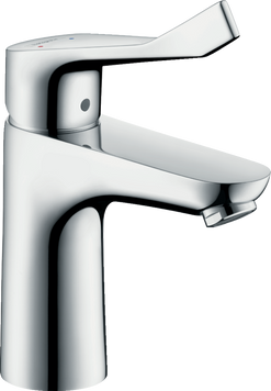 Смеситель для раковины с длинной рукояткой и донным клапаном HANSGROHE FOCUS 31911000 49086 фото