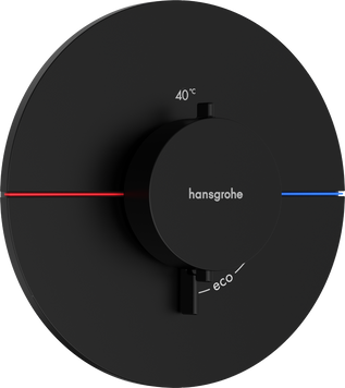 Термостат для душа HANSGROHE SHOWERSELECT COMFORT Q 15559670, черный матовый 800004515 фото