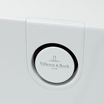 Комплект подключения воды к слив-переливу для ванны VILLEROY & BOCH ACCESSORIES UPCON0136, хром 73581 фото