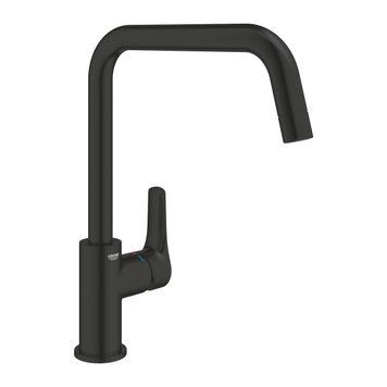 Смеситель для кухни GROHE EUROSMART 305672430, черный матовый 95889 фото