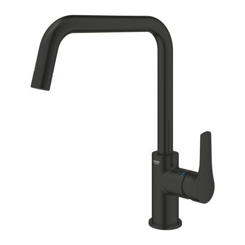 Змішувач для кухні GROHE EUROSMART 305672430, чорний матовий 95889 фото