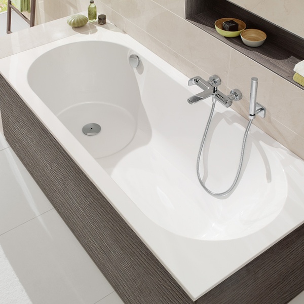 Ванна кварилова VILLEROY & BOCH LIBRA UBQ180LIB2V-01, 180x80, білий 36976 фото