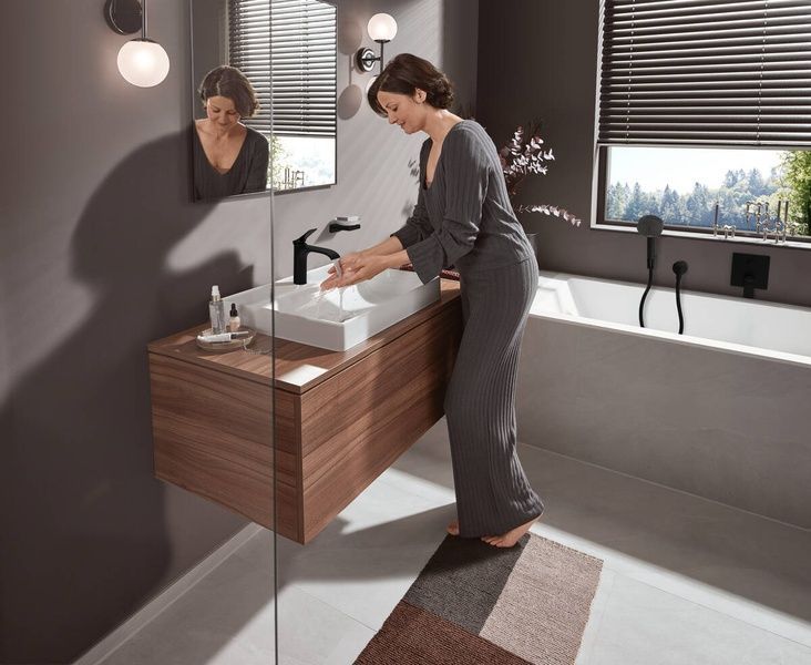 Смеситель для раковины HANSGROHE VIVENIS 75022000 83857 фото