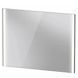 Зеркало с подсветкой DURAVIT XVIU XV70330B2B20000, 1020x800x40 мм, черный матовый 800006105 фото 1