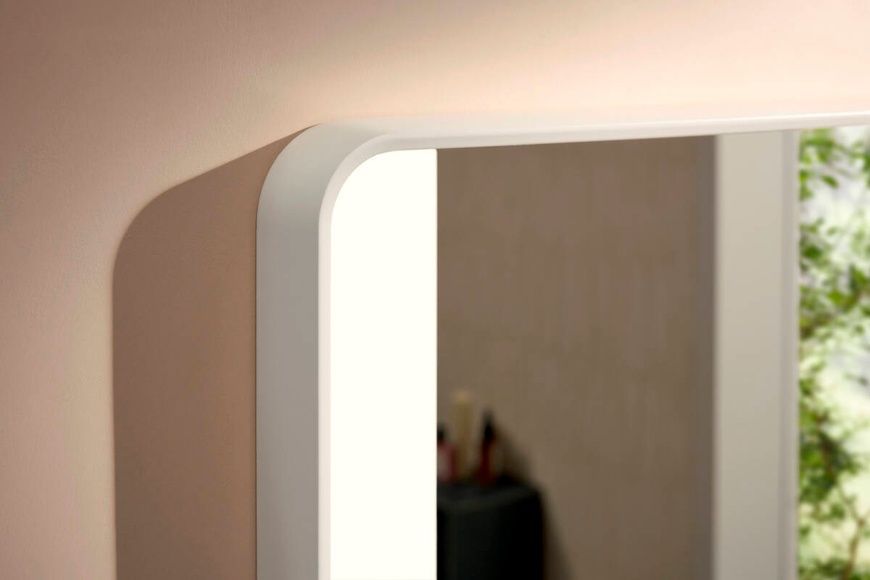 Дзеркало з LED підсвічуванням для ванної 100х70 HANSGROHE XARITA 54977700 100562 фото