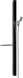 Штанга для душу зі шлангом для душу HANSGROHE UNICA 27640600, чорний 71425 фото 1