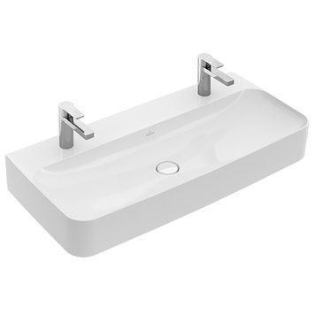 Умывальник подвесной VILLEROY & BOCH FINION 41681LR1, 100x47, белый 800005765 фото