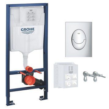 Инсталляция для унитаза GROHE RAPID SL 39503000, хром 63812 фото