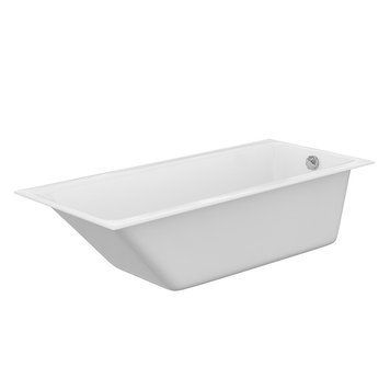 Ванна акриловая с ножками CERSANIT CREA S301-227, 180x80, белый 80000001496 фото