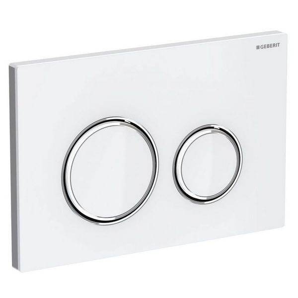 Змивна клавіша GEBERIT SIGMA21 115.884.SI.1, білий 64846 фото