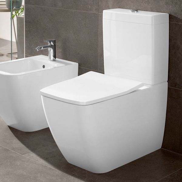 Унитаз напольный VILLEROY & BOCH VENTICELLO 57071101, белый 95871 фото