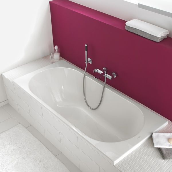 Ванна акриловая VILLEROY & BOCH O.NOVO UBA170CAS2V-01, 170x75, белый 36993 фото