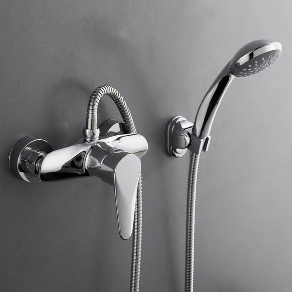 Смеситель для душа RJ TULIP RBZ081-5, хром 63142 фото
