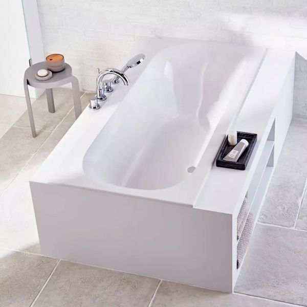 Ванна акрилова GEBERIT SELNOVA SQUARE 180x80 554.004.01.1 з ніжками 85115 фото