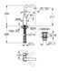 Змішувач для умивальника GROHE ESSENCE NEW 24182001 100364 фото 3