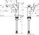 Смеситель для раковины HANSGROHE TALIS E 71755000 58444 фото 2