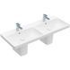 Умивальник підвісний подвійний VILLEROY & BOCH AVENTO 4A23CK01, 120x47, білий 74201 фото 1