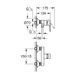 Змішувач для душу GROHE BAULOOP 23634001 85654 фото 2