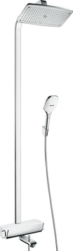 Душевая система с термостатом HANSGROHE RAINDANCE 27113400, хром с белым 28593 фото