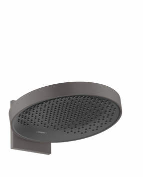 Верхний душ с настенным кронштейном HANSGROHE RAINFINITY 26230340, черный матовый хром 800003681 фото
