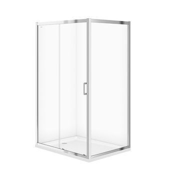 Душевая кабина слайдер CERSANIT ZIP S154-004, 120x90x190, хром 80000001673 фото