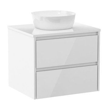 Тумба с умывальником IMPRESE NETKA f3201W, белый 74037 фото