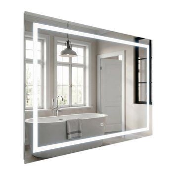 Дзеркало прямокутне з підсвіткою 100Х70 IMPRESE KARLOV m08607600KD 102478 фото