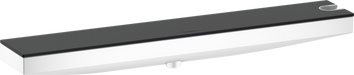 Шланговое подсоединение с держателем для душа и полкой для душа HANSGROHE RAINFINITY 26858700, белый матовый 68571 фото