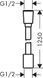 Душевой шланг HANSGROHE DESIGNFLEX 28220700, белый матовый 800003831 фото 2