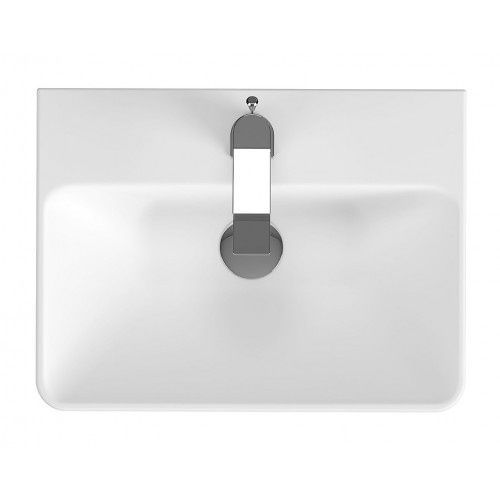Умывальник мебельный CERSANIT LARA MILLE K675-004, SLIM 50x38, белый 80000003265 фото