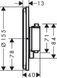 Термостат для душа HANSGROHE SHOWERSELECT COMFORT S 15562000 800004481 фото 2