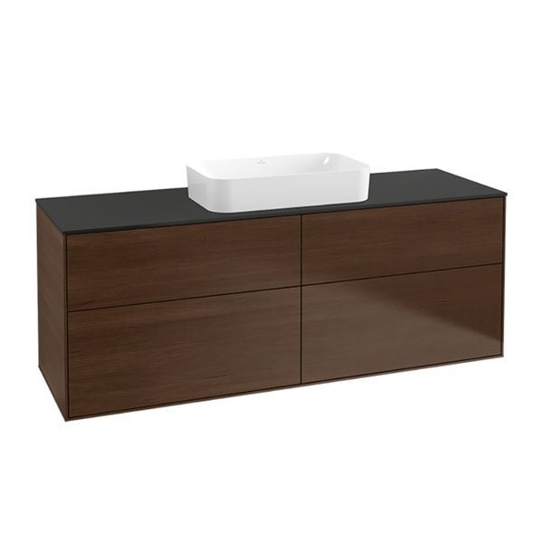 Тумба під раковину VILLEROY & BOCH FINION F32100PD, чорний 800005630 фото