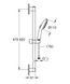 Душовий гарнітур GROHE TEMPESTA 261622433, чорний матовий 95906 фото 6