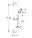 Душовий гарнітур GROHE TEMPESTA 261622433, чорний матовий 95906 фото 7