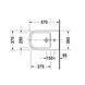 Біде підлогове DURAVIT DURASTYLE 2284100000, 570x370 800005971 фото 3