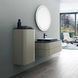 Тумбочка під умивальник DURAVIT HAPPY D.2 PLUS HP497109292, для підвісної консолі 1000х500 мм, кам'яно-сіра, сірий 800006121 фото 2