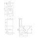 Унитаз напольный DiMARCO MORETTA DM2A002WH 101246 фото 3