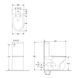 Унитаз напольный IMPRESE LESNA i11507 black, черный 79246 фото 2