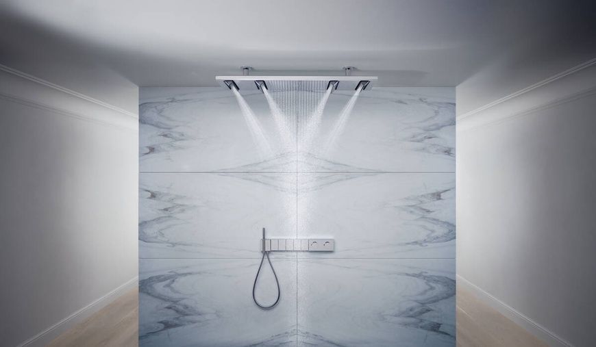 ShowerHeaven 1200/300 4jet AXOR SHOWER SOLUTIONS 10637000, без підсвічування 77262 фото