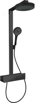 Душевая система с термостатом HANSGROHE RAINFINITY 28742670, черный матовый 800003717 фото