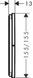 Переключатель потоков для душа HANSGROHE SHOWERSELECT COMFORT E 15573670, черный матовый 800004317 фото 2