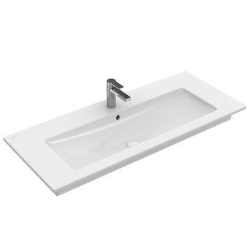 Умывальник накладной VILLEROY & BOCH VENTICELLO 4104CL01, 120x50, белый 55880 фото