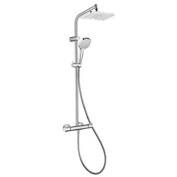 Душевая система с термостатом HANSGROHE MYSELECT 26764400, хром 52554 фото