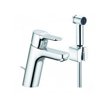 Смеситель для умывальника с гигиеническим душем KLUDI PURE&EASY 372590565, хром 80000002847 фото