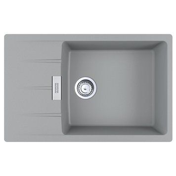 Кухонная мойка FRANKE CENTRO CNG 611-78 XL 114.0701.818, серый матовый 800006907 фото