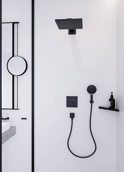Стаканчик для зубных щеток HANSGROHE ADDSTORIS 41749340, черный матовый хром 89162 фото